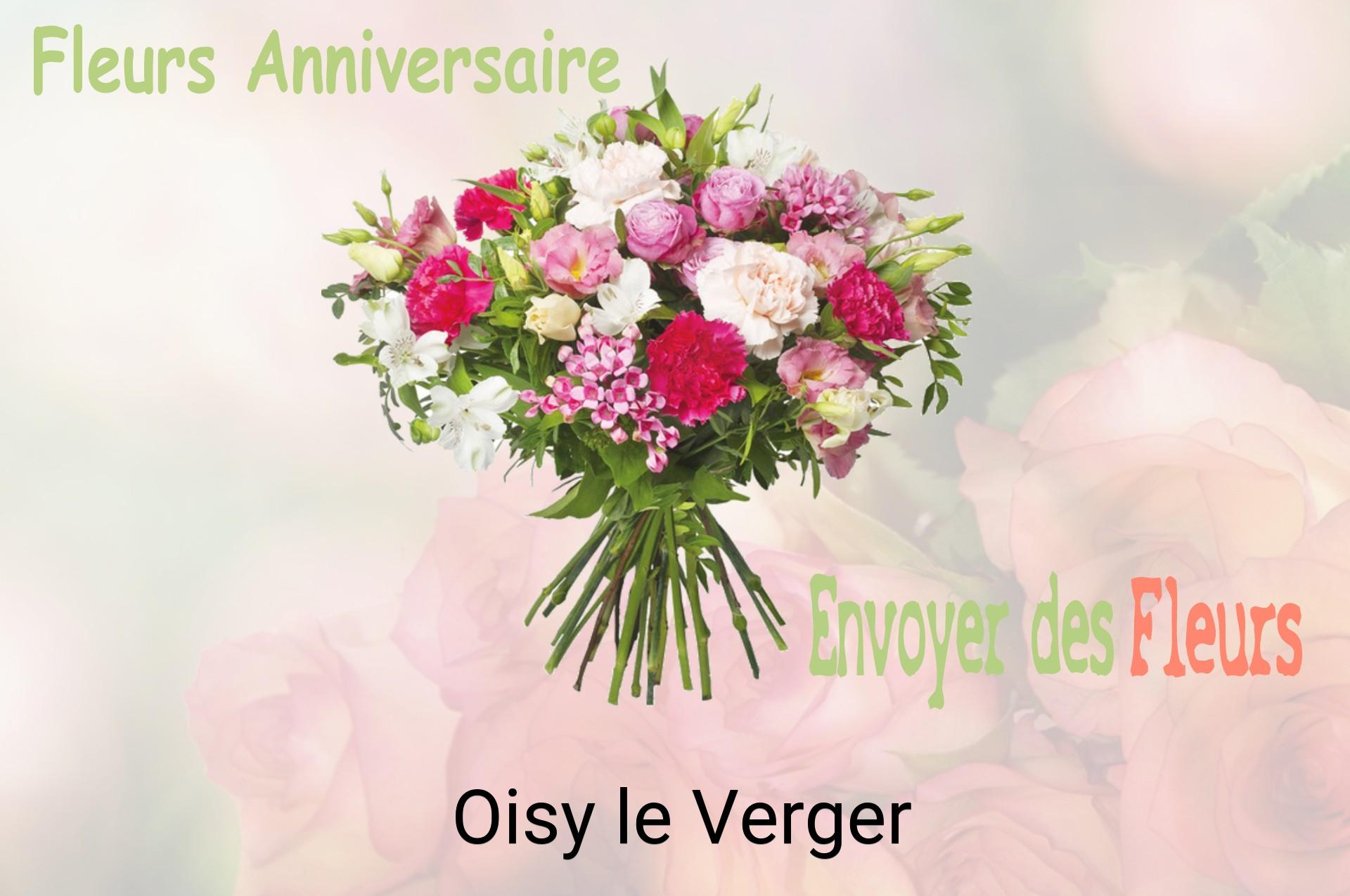 Bouquet de fleurs d’anniversaire livré à Oisy-le-Verger